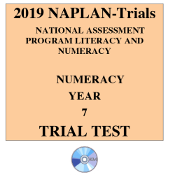 2019 Kilbaha NAPLAN Trial Test Year 7 - Numeracy - Hard Copy
